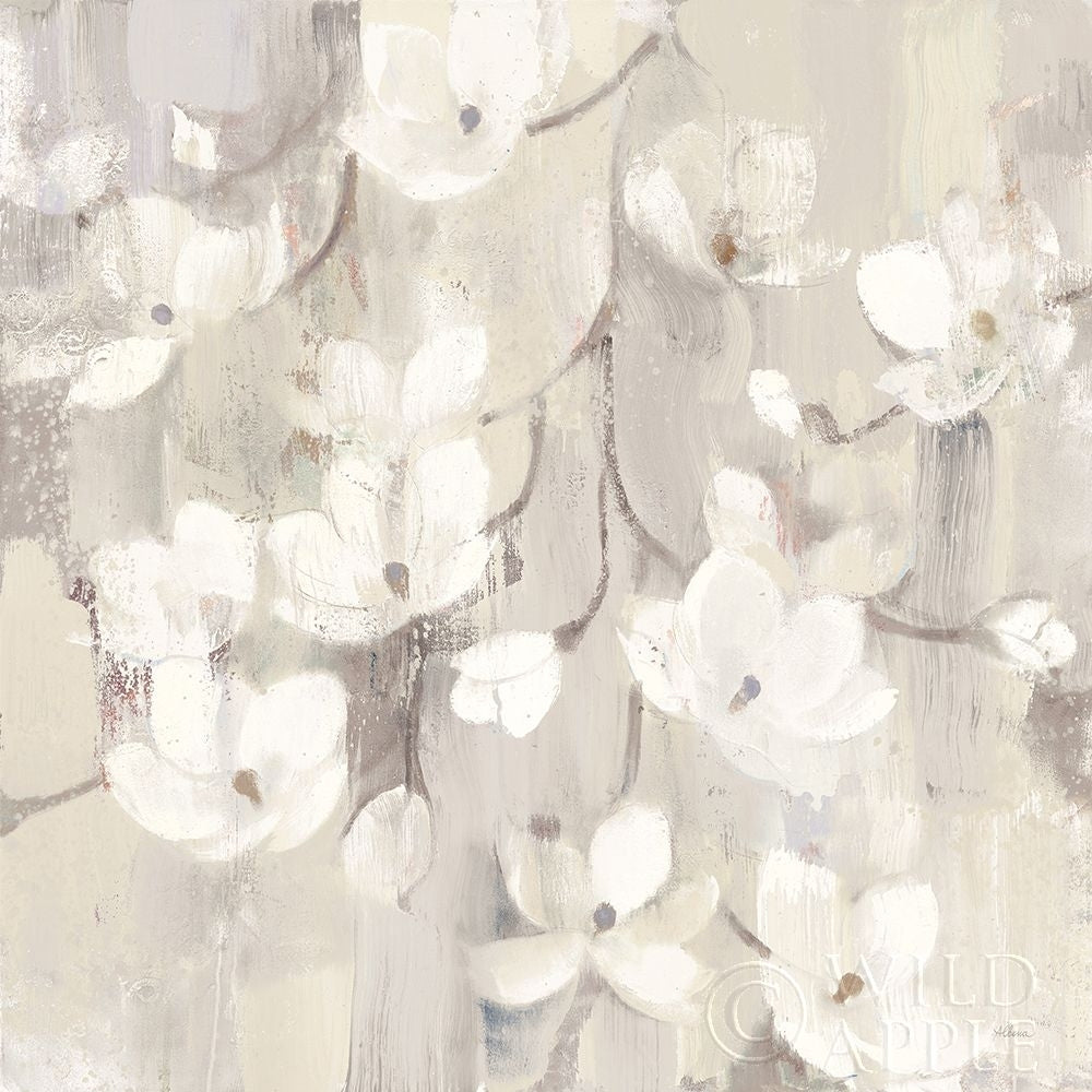 Magnolias in Spring II Neutral Poster Print by Albena Hristova-VARPDX44775 Image 1