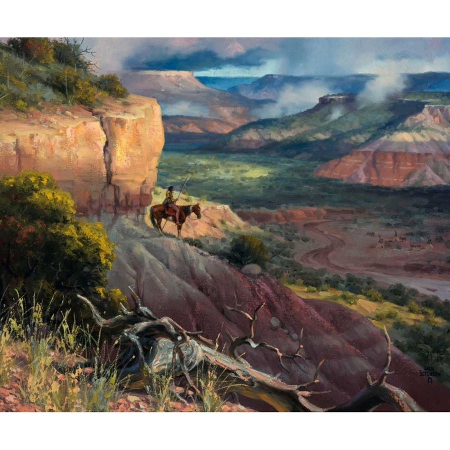 Camp Along the Timbercreek Poster Print - Jack Sorenson-VARPDX44836GG Image 1