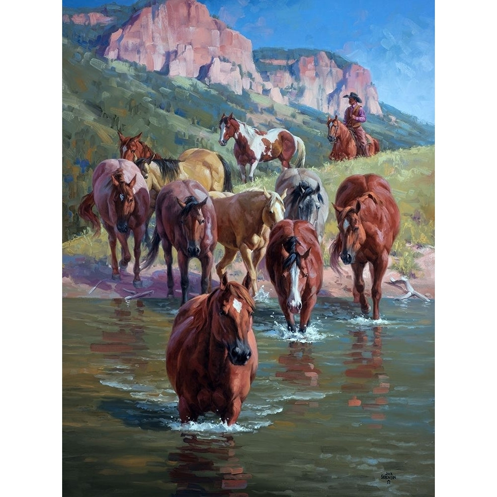 The Crossing Poster Print - Jack Sorenson-VARPDX44844GG Image 1