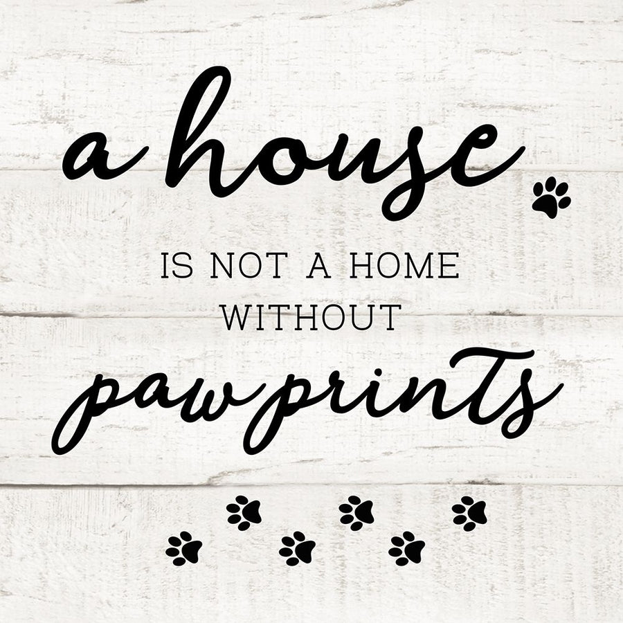 Home Pawprints Poster Print - Amanda Murray-VARPDX44862 Image 1