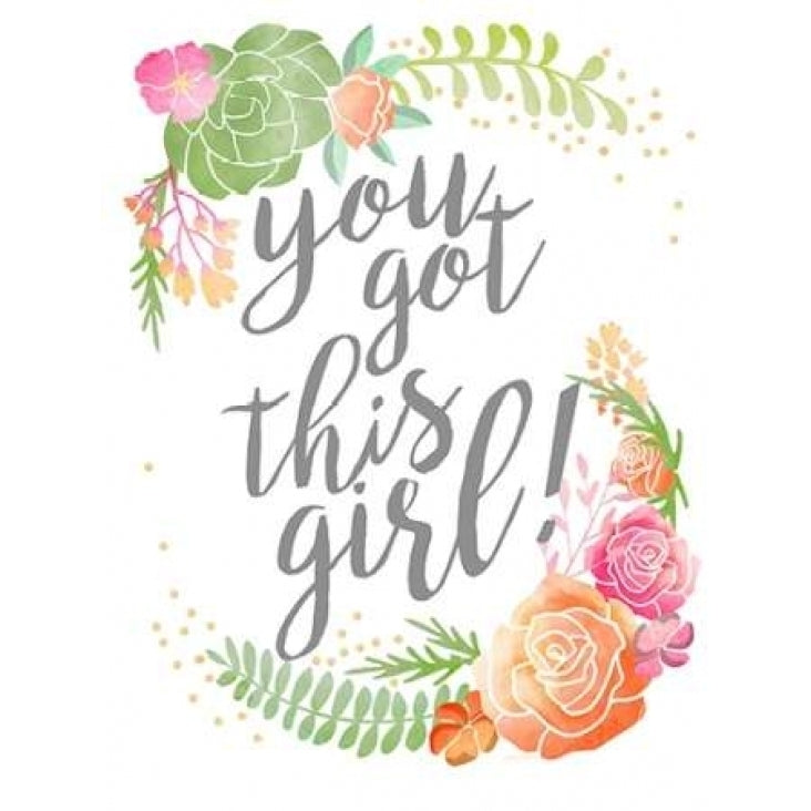 You Got This Girl! Poster Print by Joan Coleman-VARPDX448COL1065 Image 1