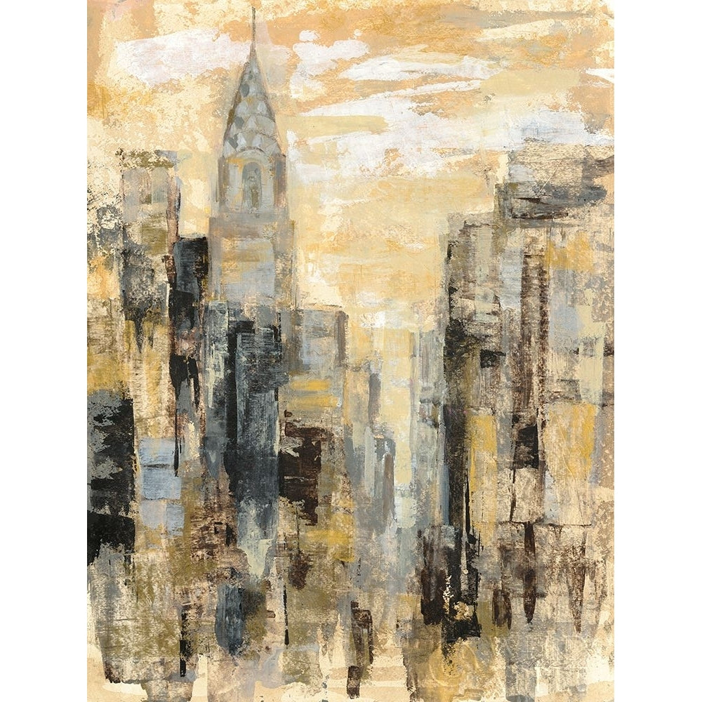 Manhattan Gray and Gold I Poster Print by Silvia Vassileva-VARPDX44890 Image 1