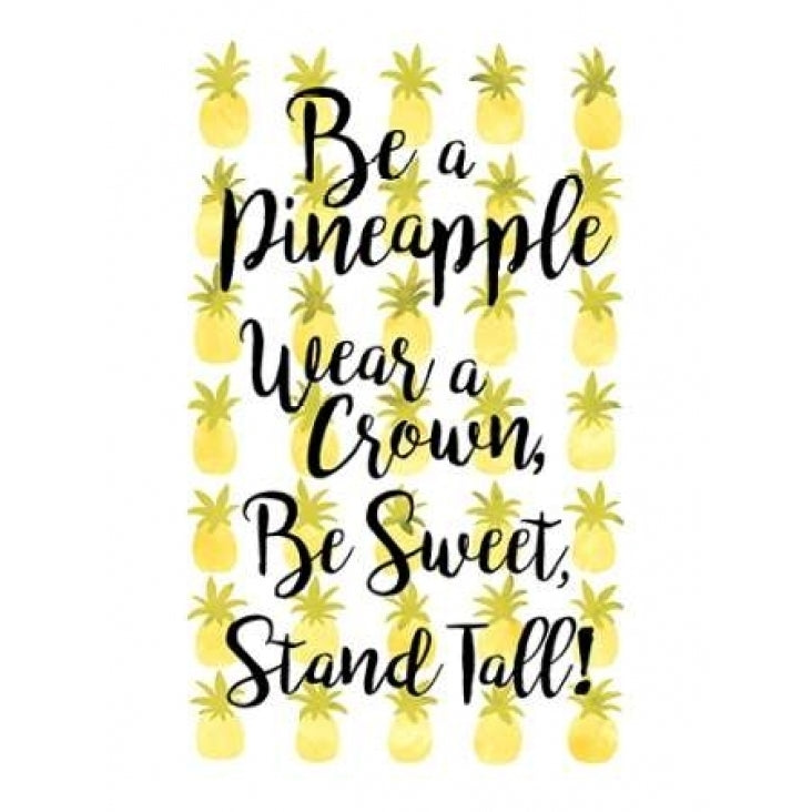 Be A Pineapple Poster Print by Joan Coleman-VARPDX448COL1072 Image 1