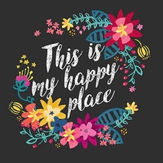 This Is My Happy Place Poster Print by Joan Coleman-VARPDX448COL1074 Image 2