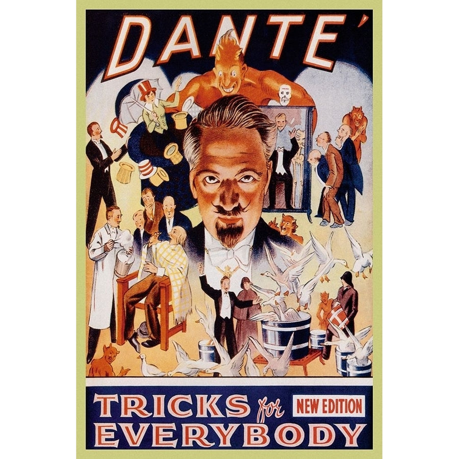 Magicians: Dante: Tricks for Everybody Poster Print by Unknown Unknown-VARPDX449769 Image 1