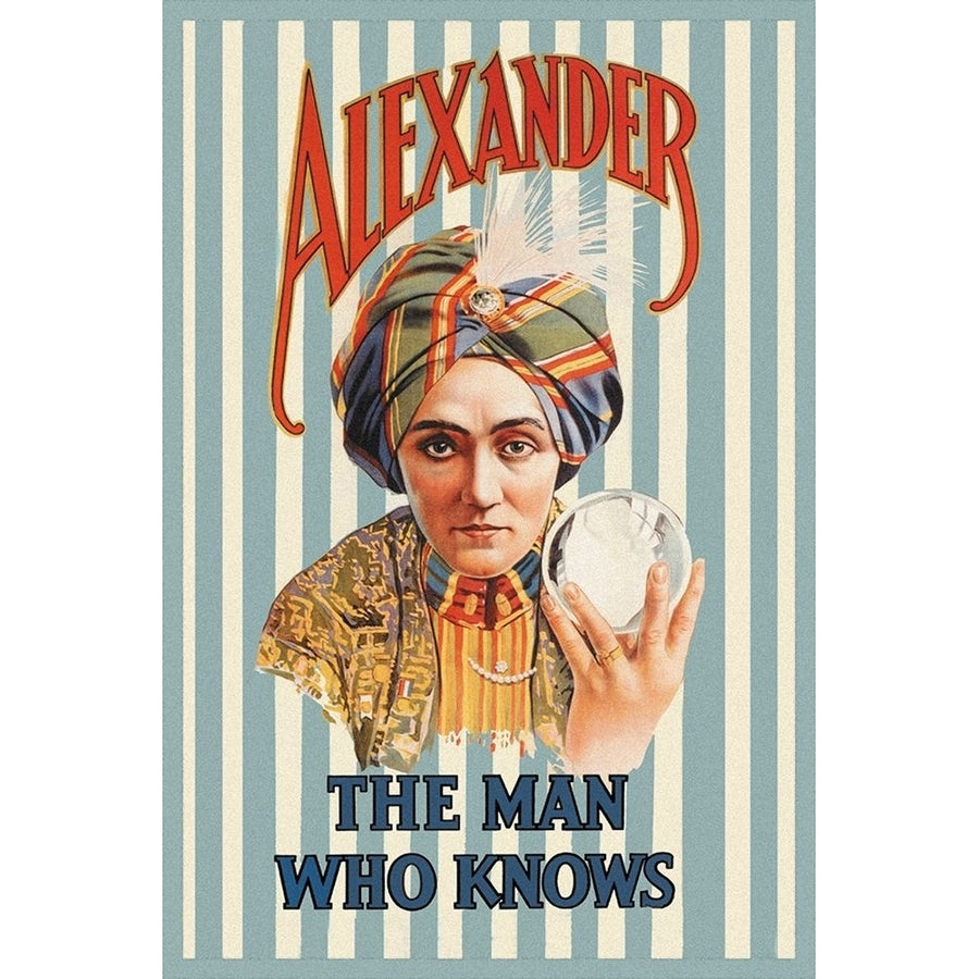 Magicians: Alexander The Man Who Knows Poster Print by Moody Brothers-VARPDX449792 Image 1