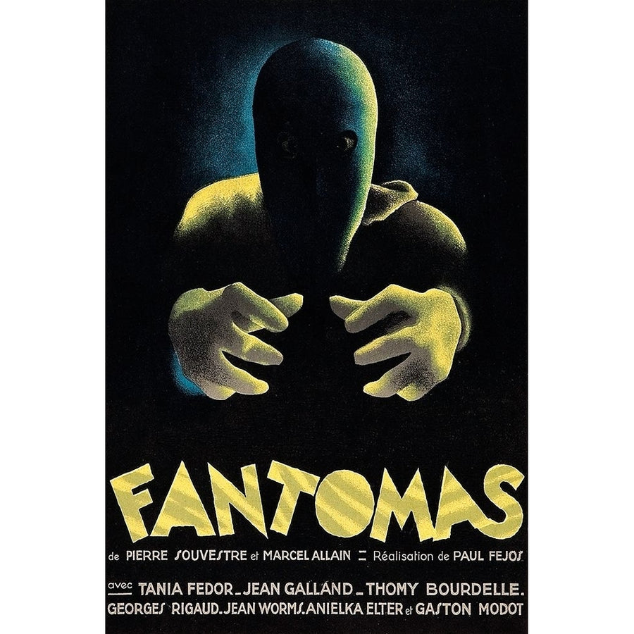 Vintage Film Posters: Phantoms "Fantomas" Poster Print by Unknown Unknown-VARPDX449821 Image 1