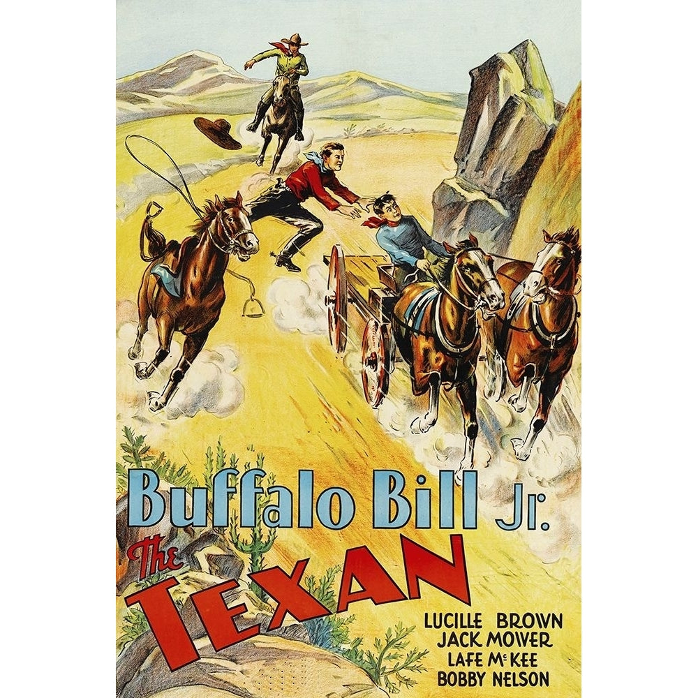 Vintage Westerns: Texan Poster Print by Unknown Unknown-VARPDX449911 Image 1