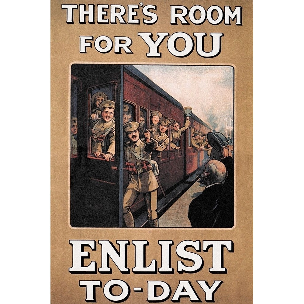 WWI: Theres Room for You: Enlist Today Poster Print by W.A. Fry-VARPDX450055 Image 1