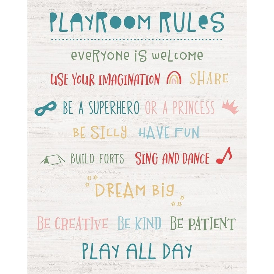 Playroom Rules by Natalie Carpentieri-VARPDX45037 Image 1