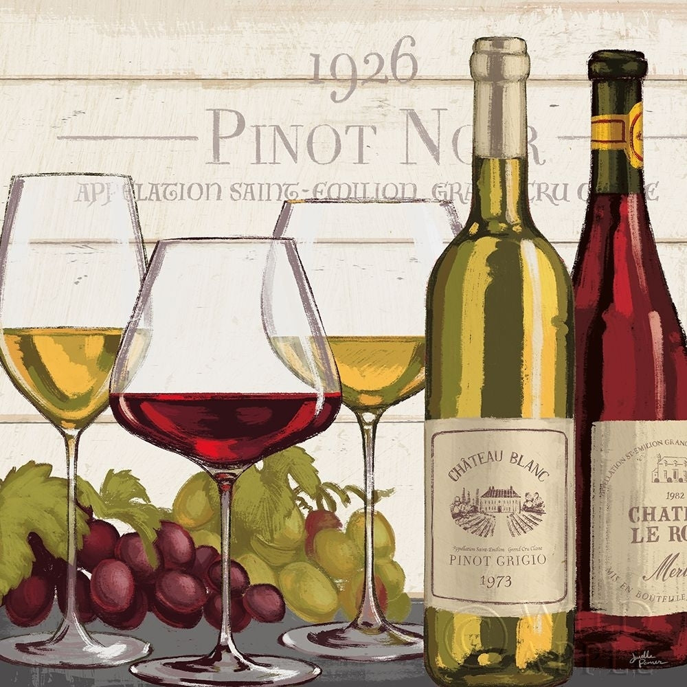 Wine Tasting III Poster Print by Janelle Penner-VARPDX45344 Image 1