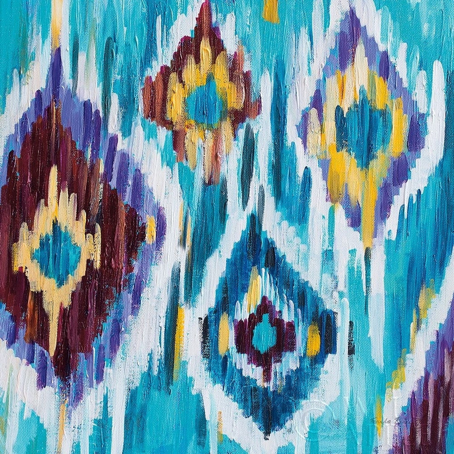 Ikat Jewel III Poster Print by Farida Zaman-VARPDX45445 Image 1