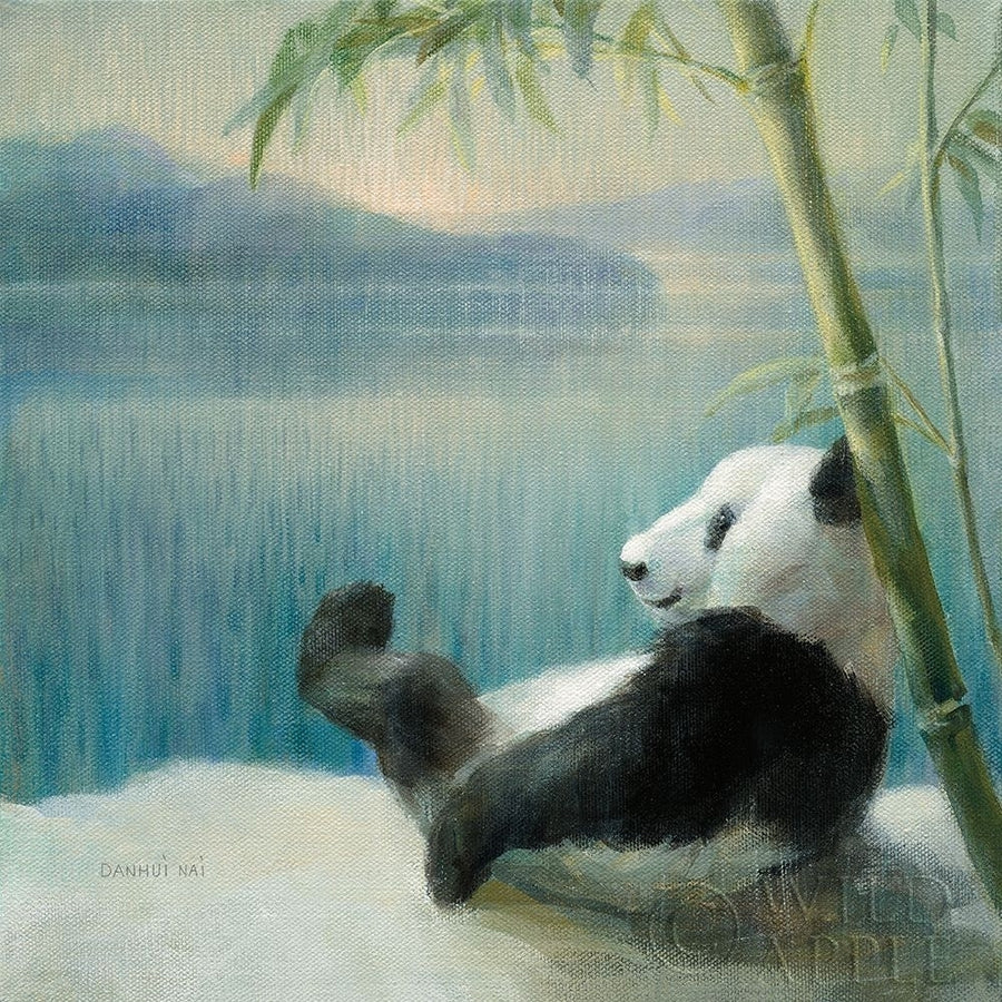 Resting in Bamboo Poster Print by Danhui Nai-VARPDX45457 Image 1