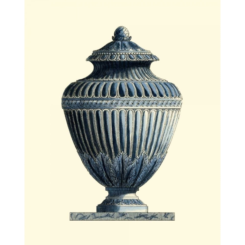 Blue Porcelain Urn III Poster Print - Studio Vision-VARPDX45495D Image 1