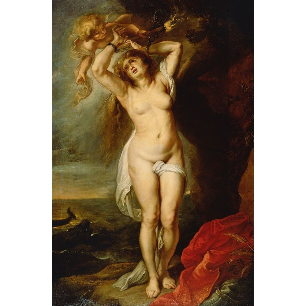 Andromeda Poster Print by Workshop of Peter Paul Rubens-VARPDX454984 Image 1