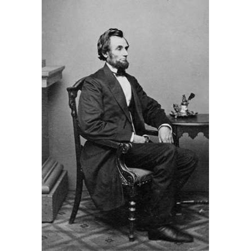 President Abraham Lincoln Washington D.C. 1865 Poster Print by Mathew B. Brady-VARPDX455393 Image 1