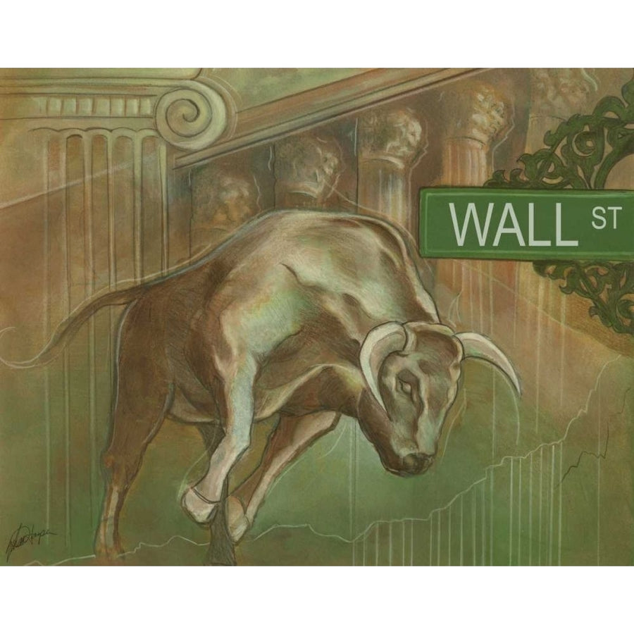 Bull Market Poster Print - Ethan Harper-VARPDX45553D Image 1