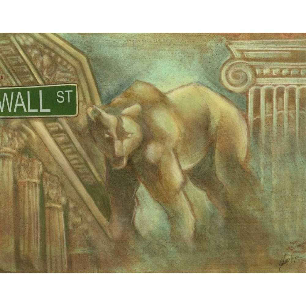 Bear Market Poster Print - Ethan Harper-VARPDX45554D Image 1