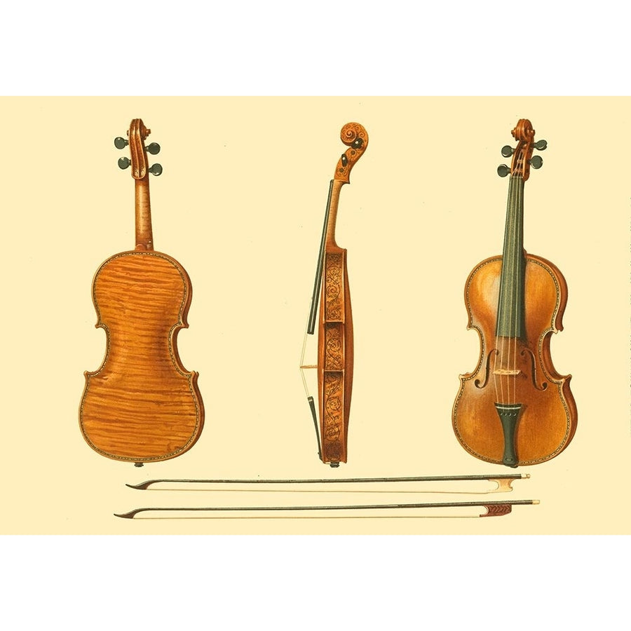 Antique Violins II Poster Print - William Gibb-VARPDX45557D Image 1