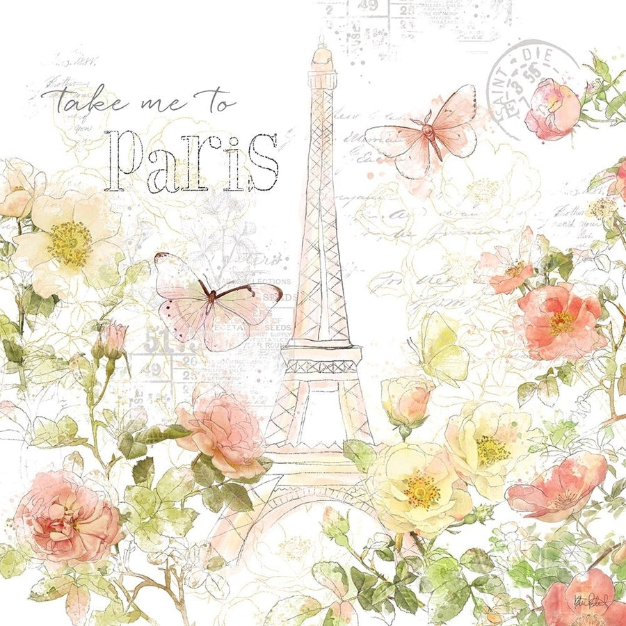 Painting Paris II Poster Print by Katie Pertiet-VARPDX45616 Image 1