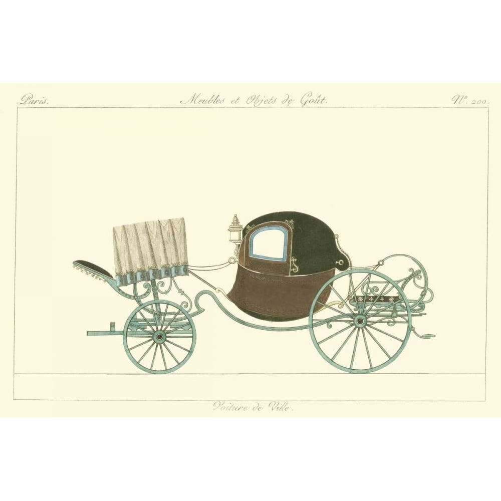 Antique Carriage IV Poster Print - unknown-VARPDX45668D Image 1