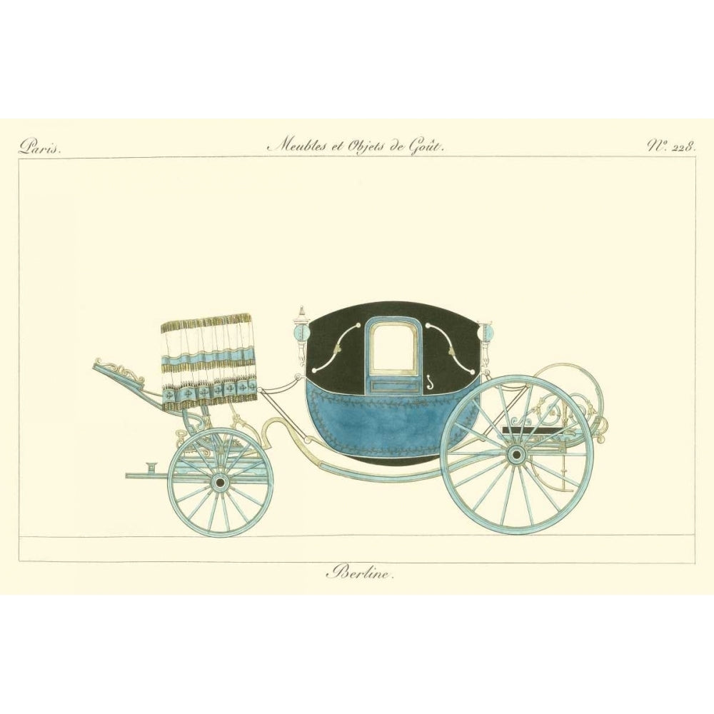 Antique Carriage III Poster Print - unknown-VARPDX45667D Image 1