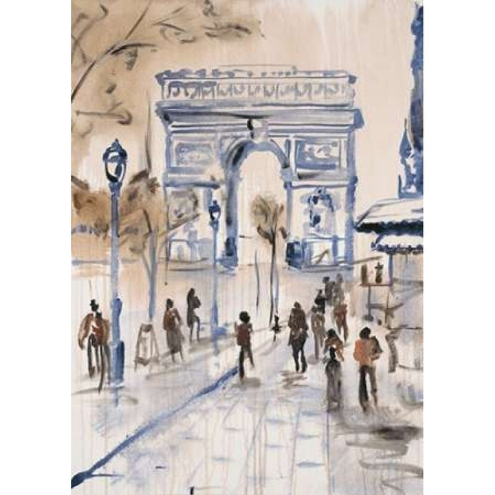 Paris Street 1 Poster Print by Madelaine Morris-VARPDX456MOR1016 Image 1