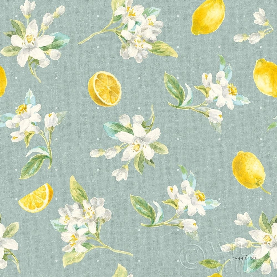 Floursack Lemon Pattern III Poster Print by Danhui Nai-VARPDX45796 Image 1