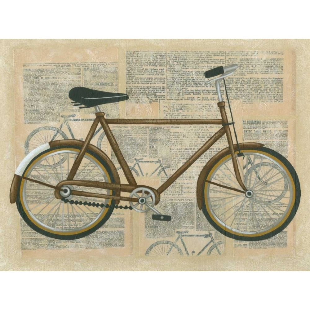 Tour by Bicycle I Poster Print - Chariklia Zarris-VARPDX45854D Image 1