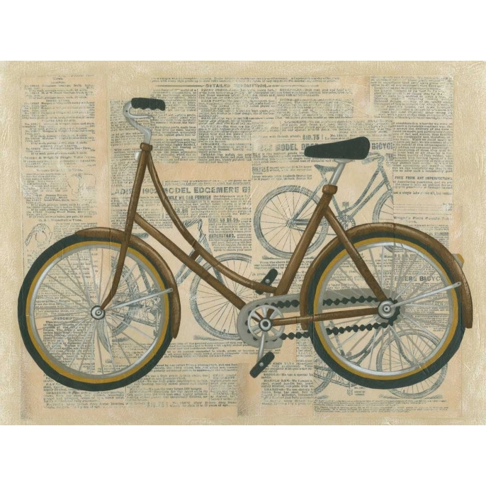 Tour by Bicycle II Poster Print - Chariklia Zarris-VARPDX45855D Image 1