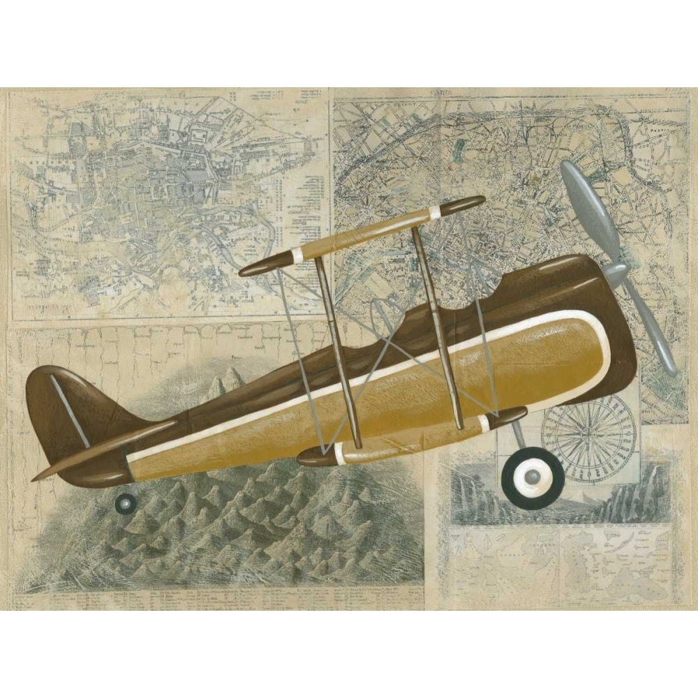 Tour by Plane II Poster Print - Chariklia Zarris-VARPDX45861D Image 1