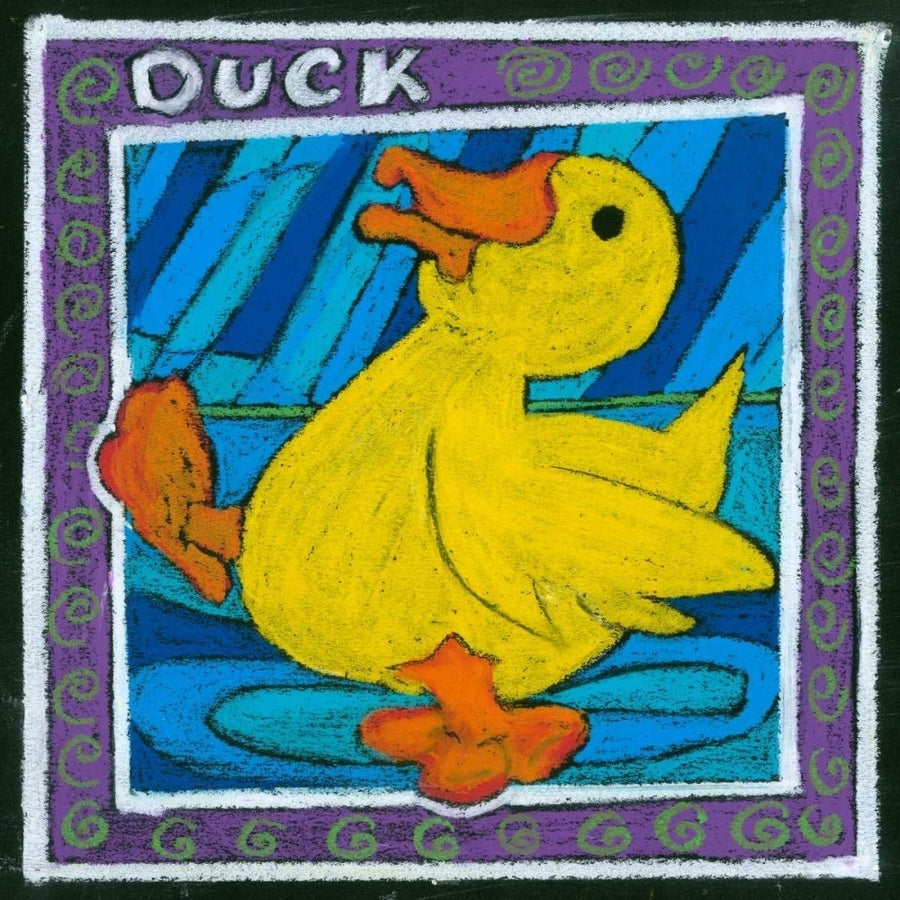 Whimsical Duck Poster Print - Choate L.-VARPDX45920D Image 1