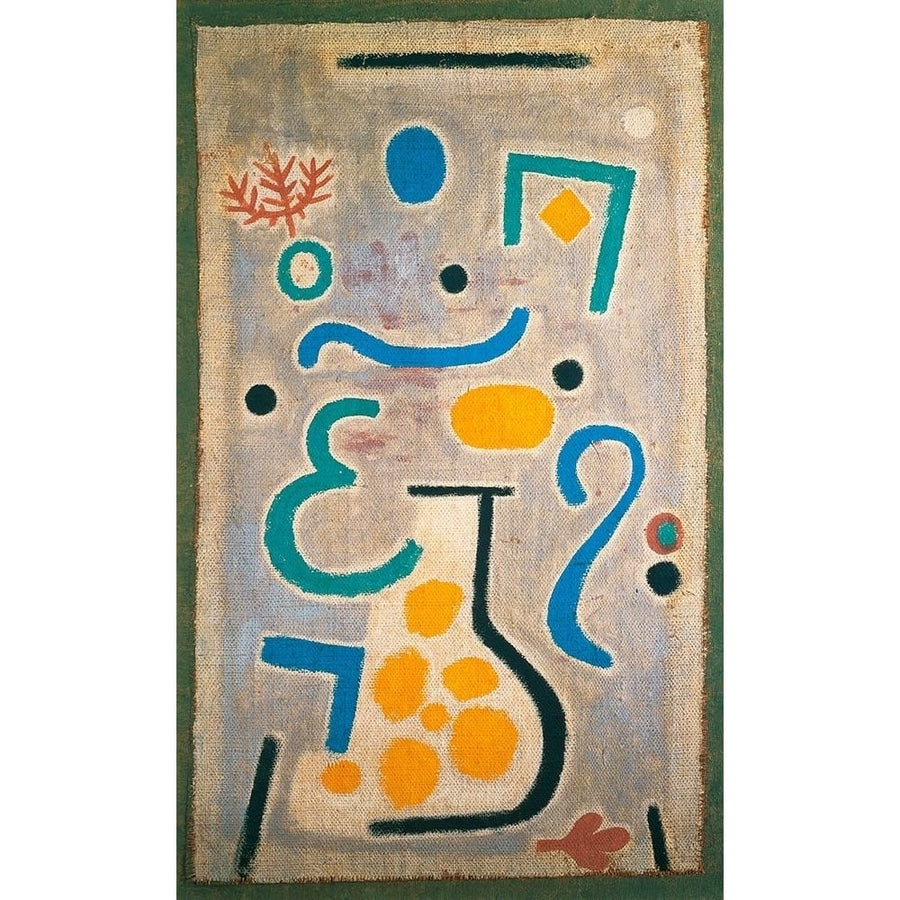 The Vase 1938 Poster Print by Paul Klee-VARPDX460025 Image 1