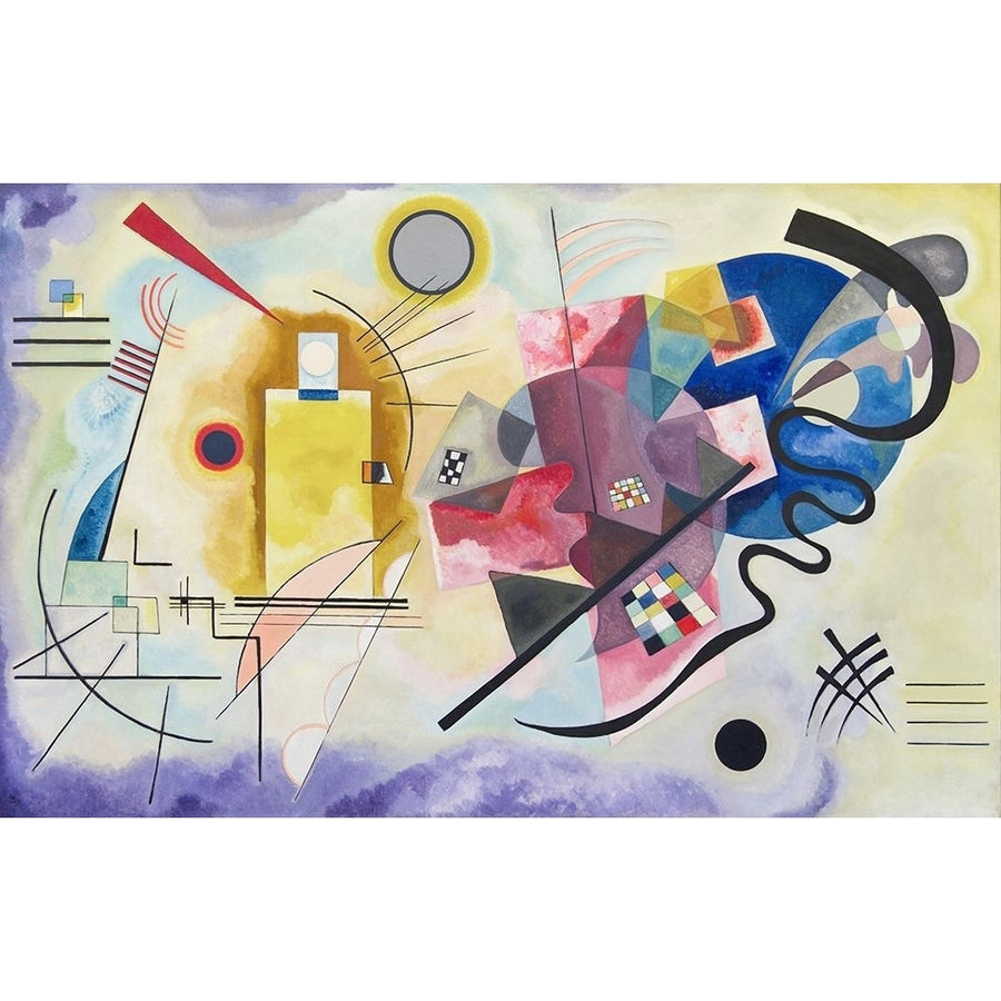 Yellow-Red-Blue 1925 Poster Print by Wassily Kandinsky-VARPDX460030 Image 1