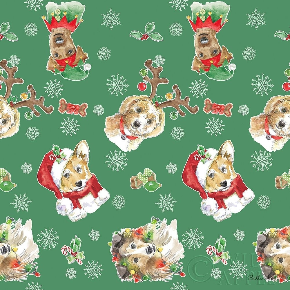 Holiday Paws Step 02D Poster Print by Beth Grove-VARPDX46060 Image 1