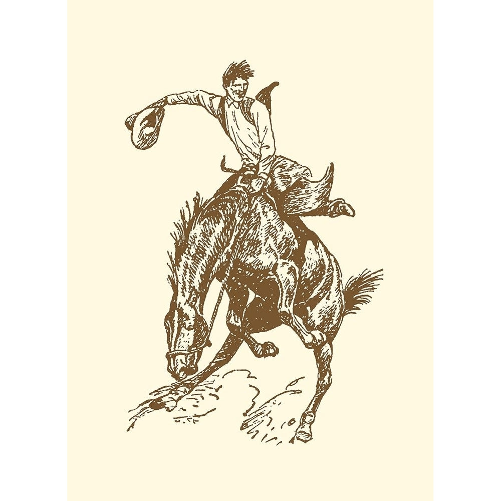 Small Cowboy Poster Print - Studio Vision-VARPDX46122D Image 1