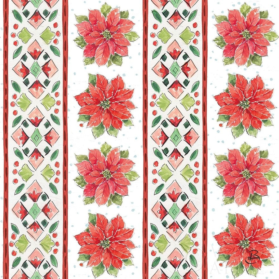 Country Poinsettias Step 06A Poster Print by Daphne Brissonnet-VARPDX46282 Image 1