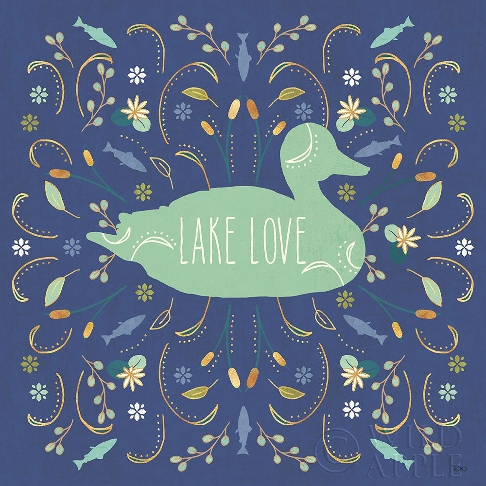 Otomi Lake II Dark Poster Print by Veronique Charron-VARPDX46449 Image 1