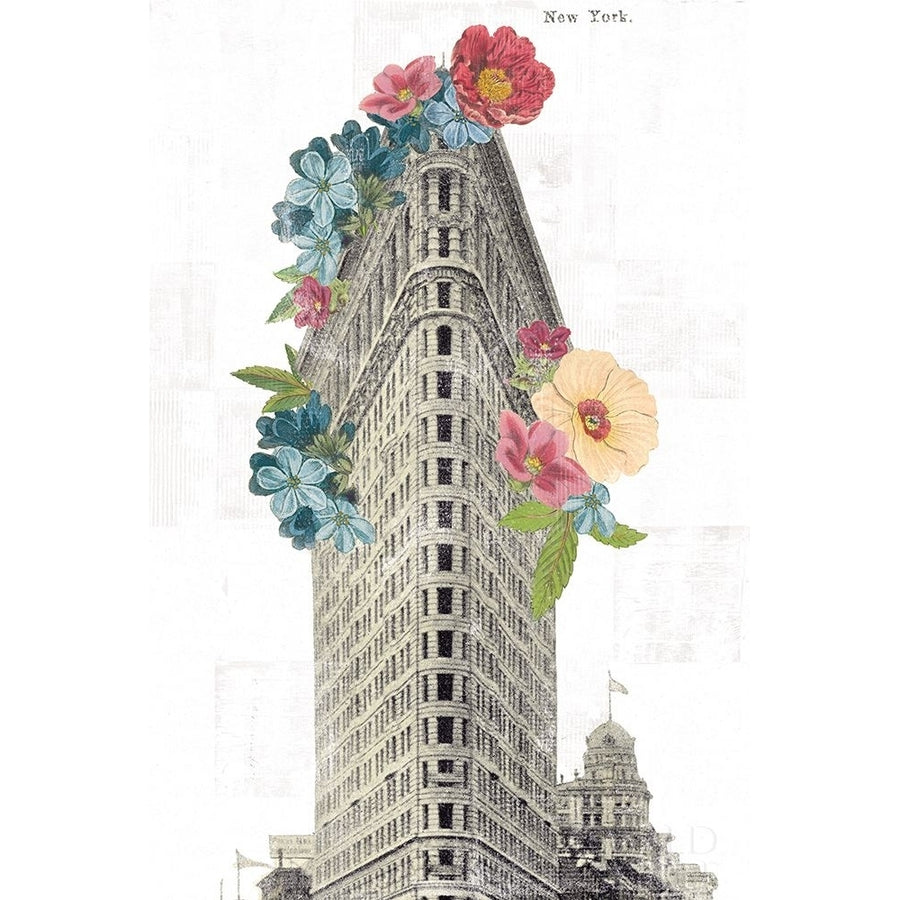 Floral Flat Iron Poster Print by Wild Apple Portfolio-VARPDX46629 Image 1