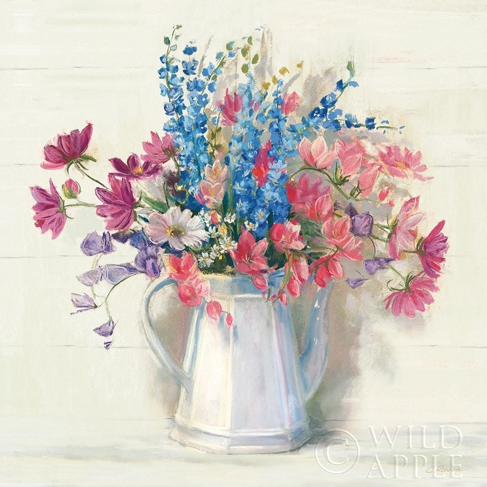 Ironstone Bouquet I Bright Poster Print by Carol Rowan-VARPDX46642 Image 1