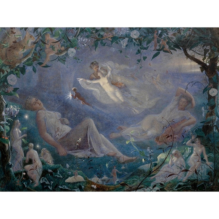 Scene from A Midsummer Nights Dream Poster Print by John Simmons-VARPDX467468 Image 1