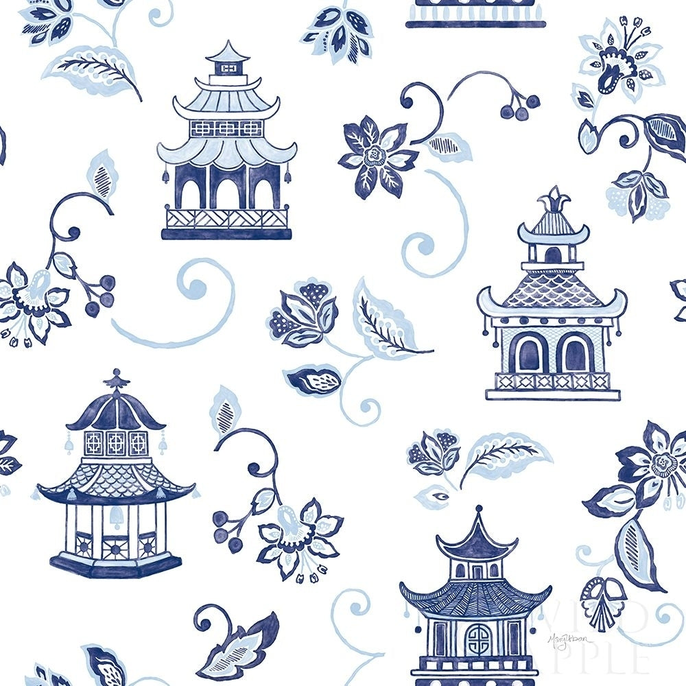 Everyday Chinoiserie Pattern VIC Poster Print by Mary Urban-VARPDX46800 Image 1