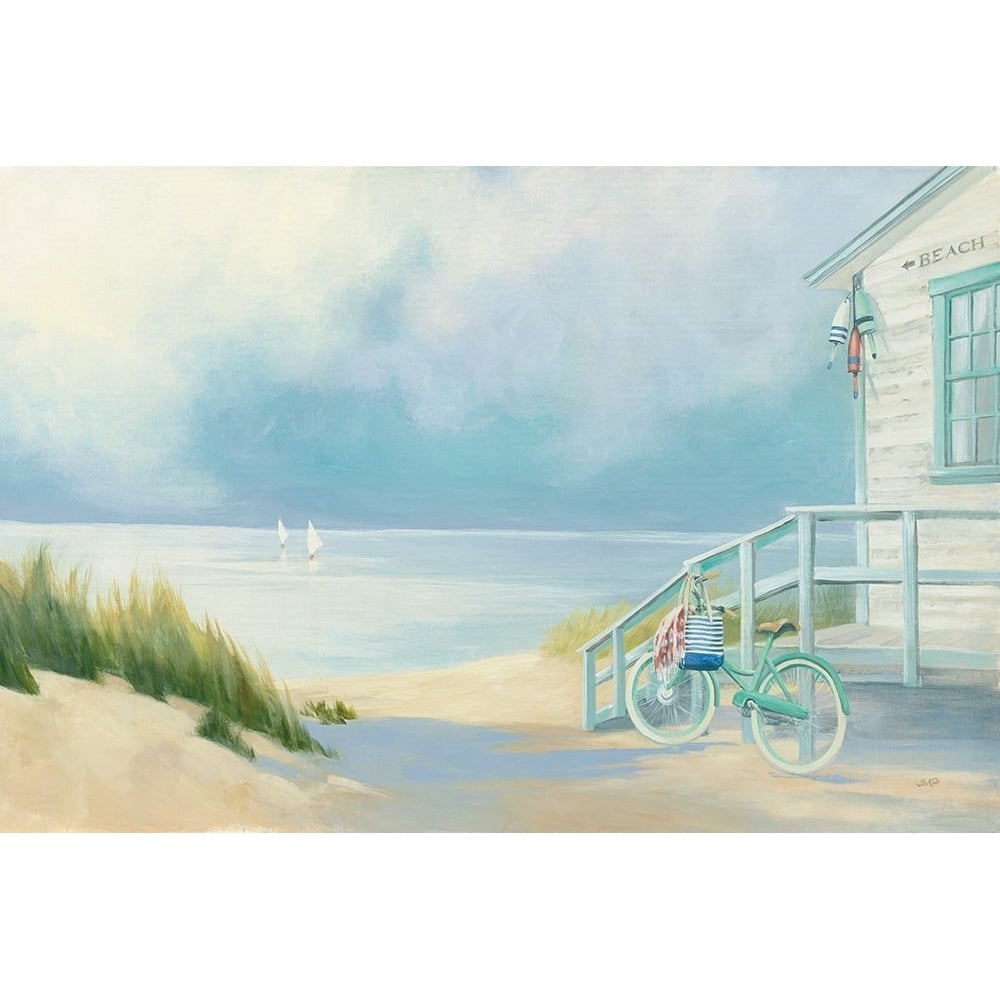 Morning Ride to the Beach Poster Print - Julia Purinton-VARPDX46970i Image 1