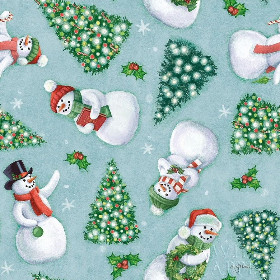 Classic Snowmen Step 01D Poster Print by Mary Urban-VARPDX47171 Image 1