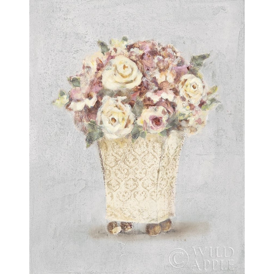 Parlor Roses I Sage Poster Print by Cheri Blum-VARPDX47393 Image 1