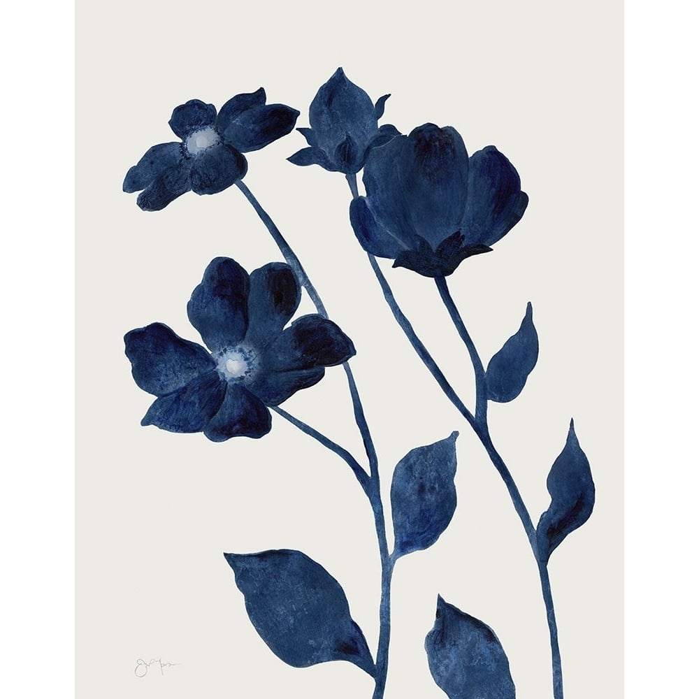 Indigo Bloom I Poster Print - Studios Tava-VARPDX47663 Image 1