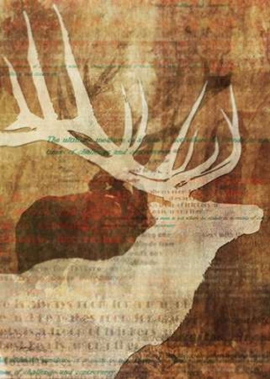 Stag Story 1 Poster Print by Ken Roko-VARPDX476ROK1041 Image 1