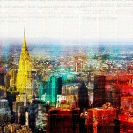 Colorful City 2 Poster Print by Ken Roko-VARPDX476ROK1068 Image 2