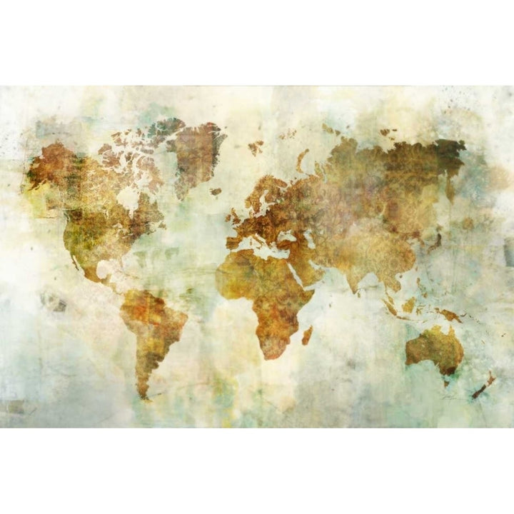 Global Patterned Map Poster Print by Ken Roko-VARPDX476ROK1186 Image 2