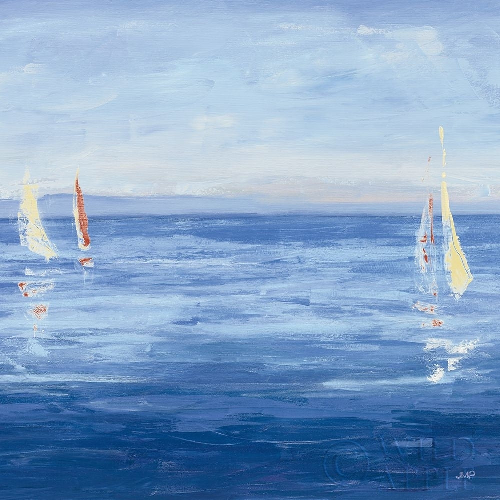 Open Sail with Red Crop Poster Print by Julia Purinton-VARPDX47775 Image 1